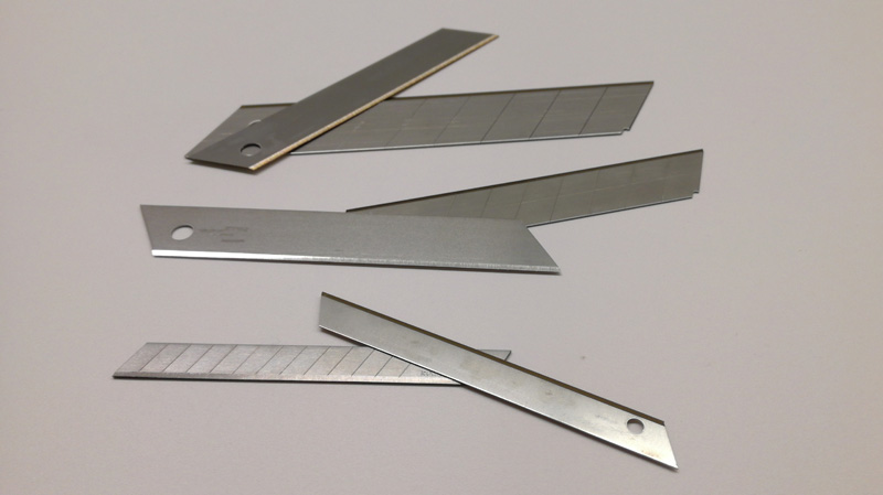 Spare blades for your cutting knives replacements